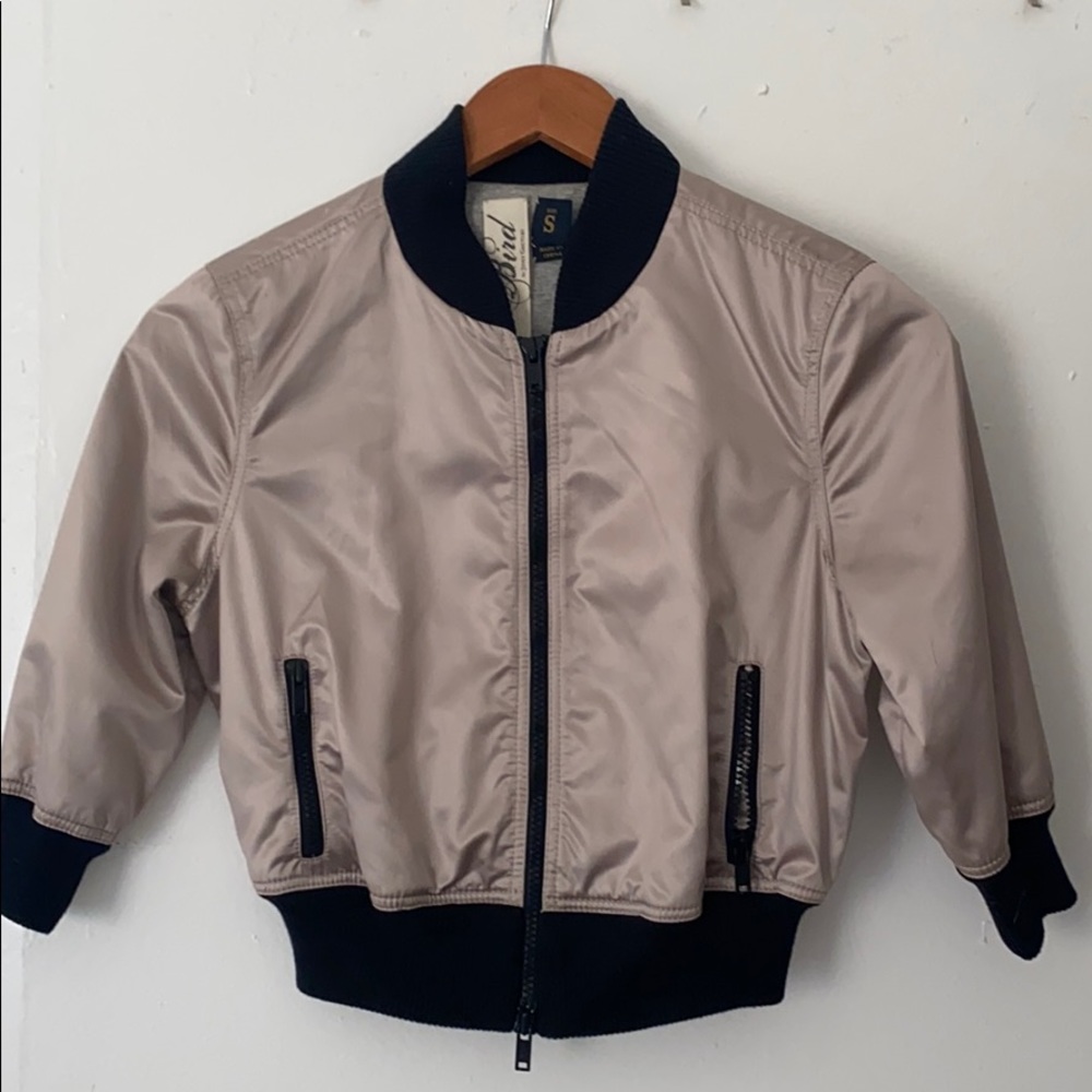 BIRD by Juicy Couture Metallic  motto jacket ✨